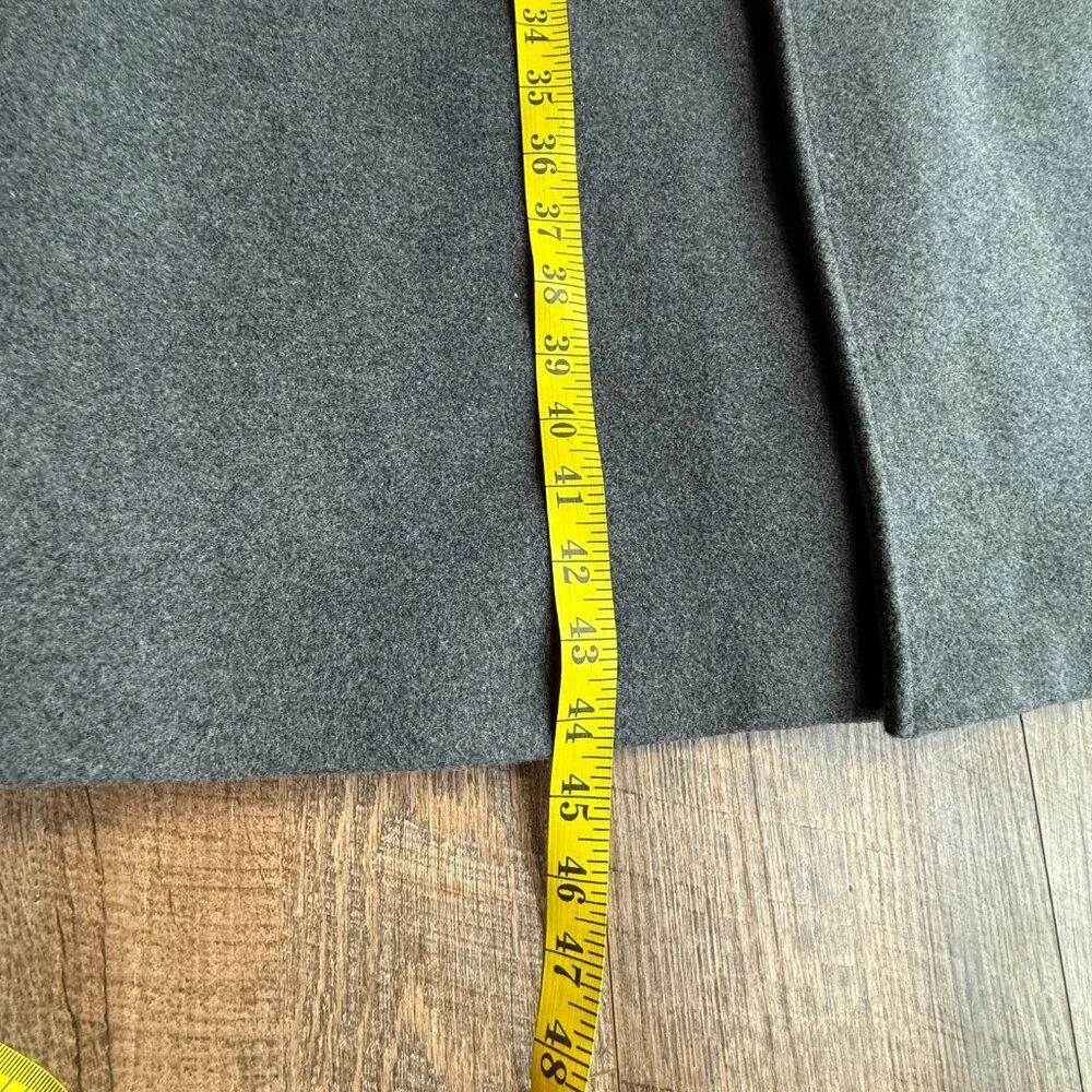 Lands’ End Men’s Wool Over Coat Sz 40 Tall - Picture 6 of 13